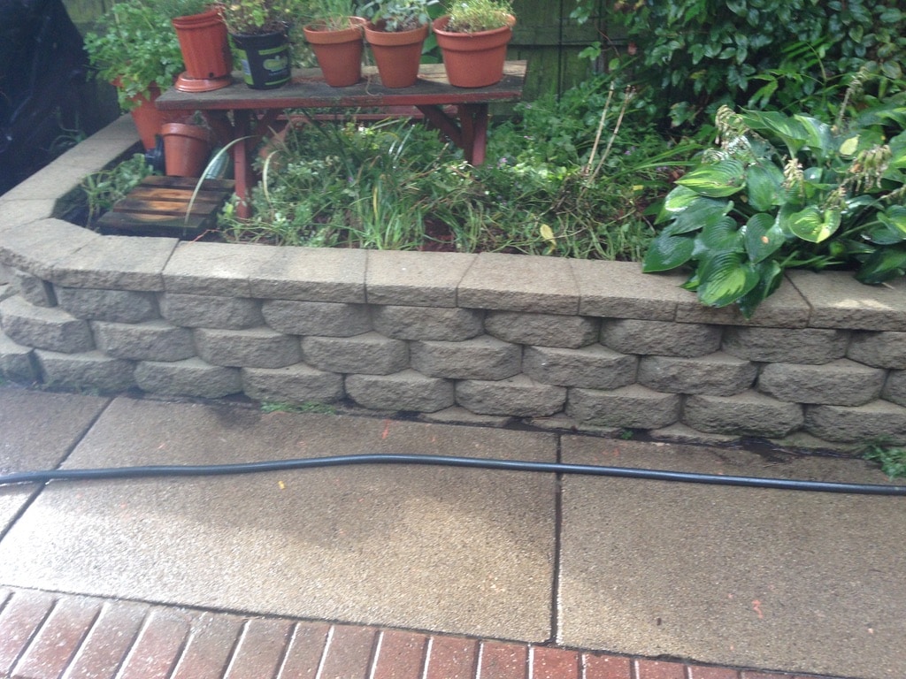 Retaining Wall Cleaning Rockford