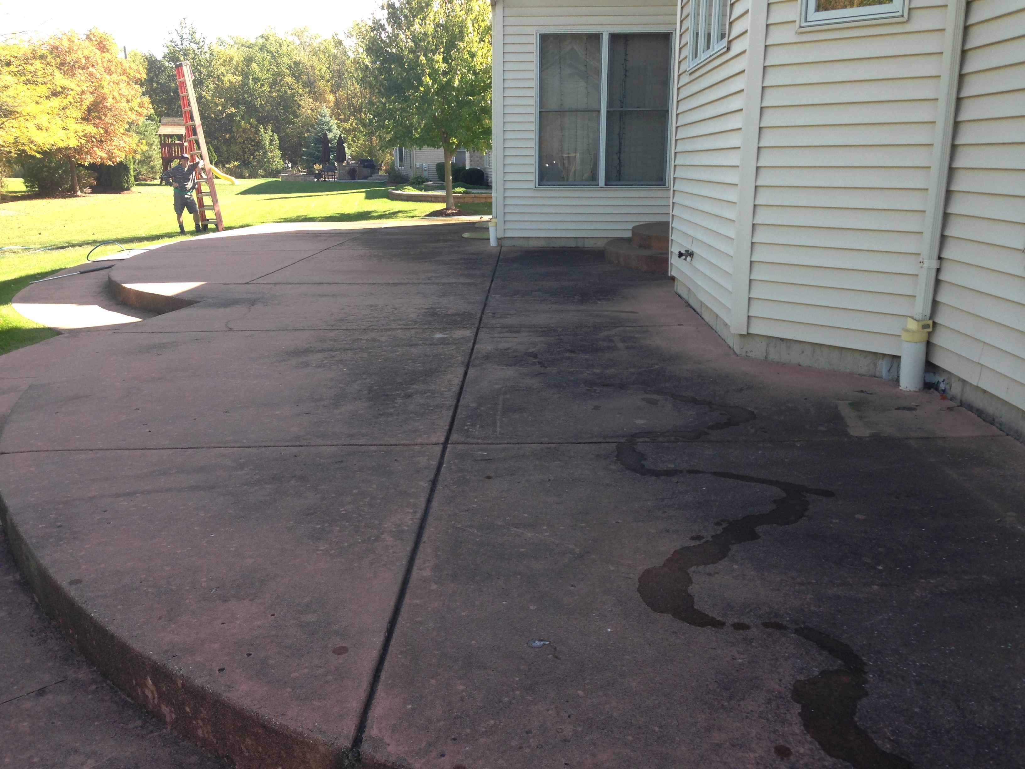 Concrete Patio Cleaning Rockford