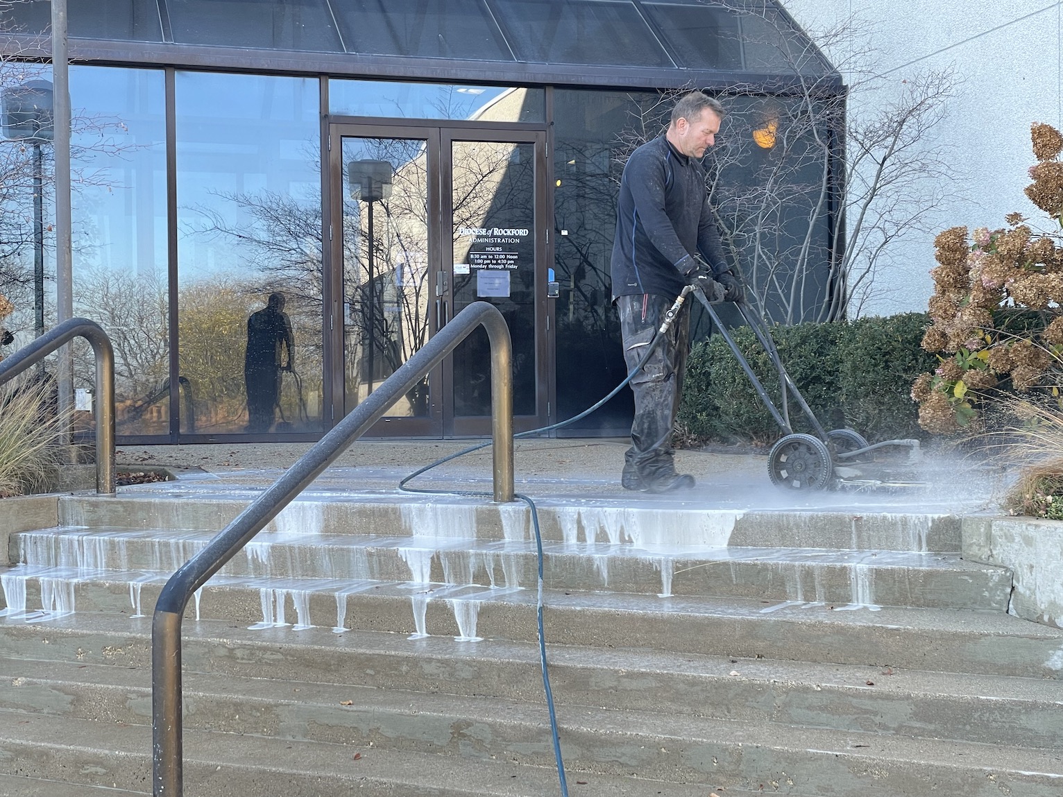 Entranceway Pressure Washing Rockford